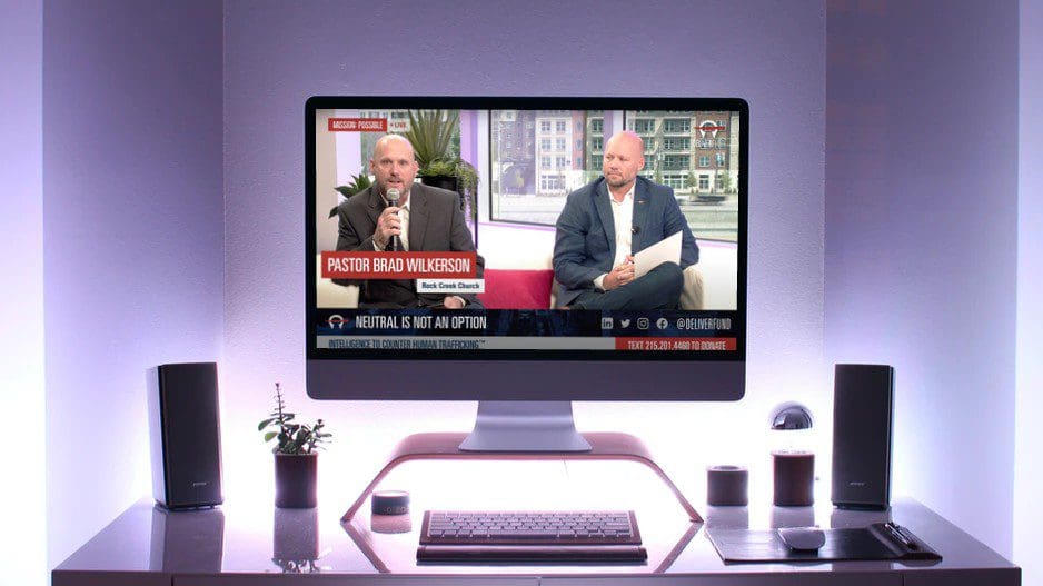 Webinar Production Services - Live Event Mockup