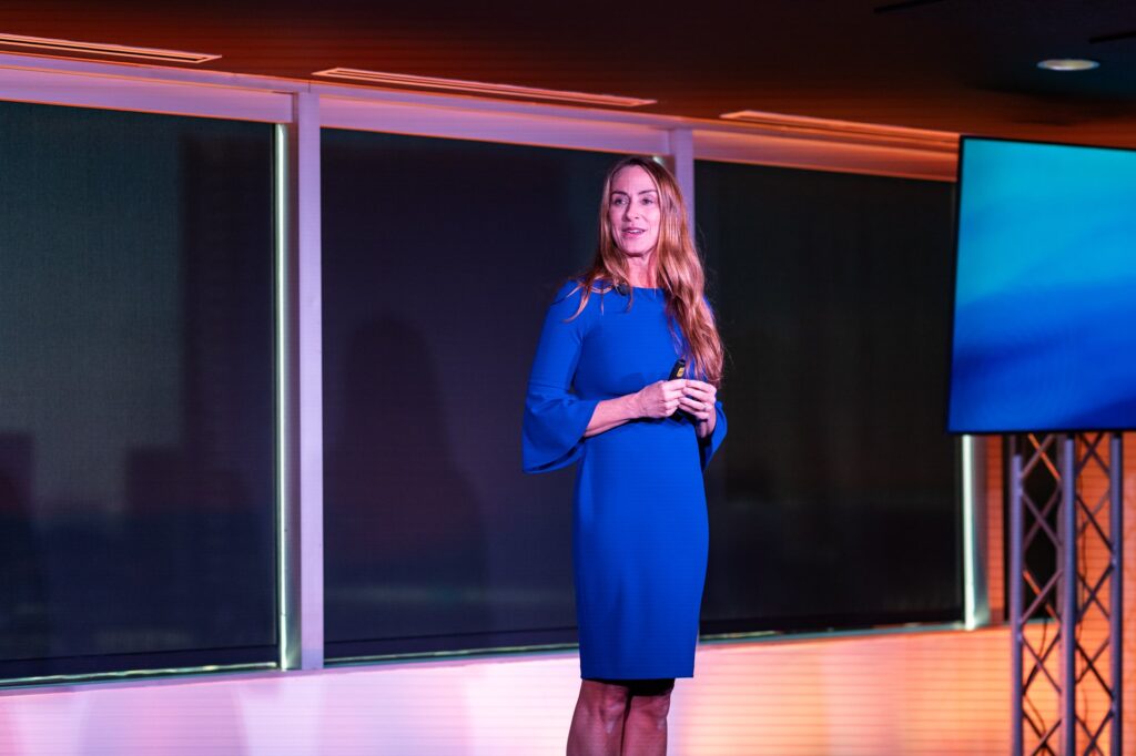 Corporate presentation in the Dallas event space