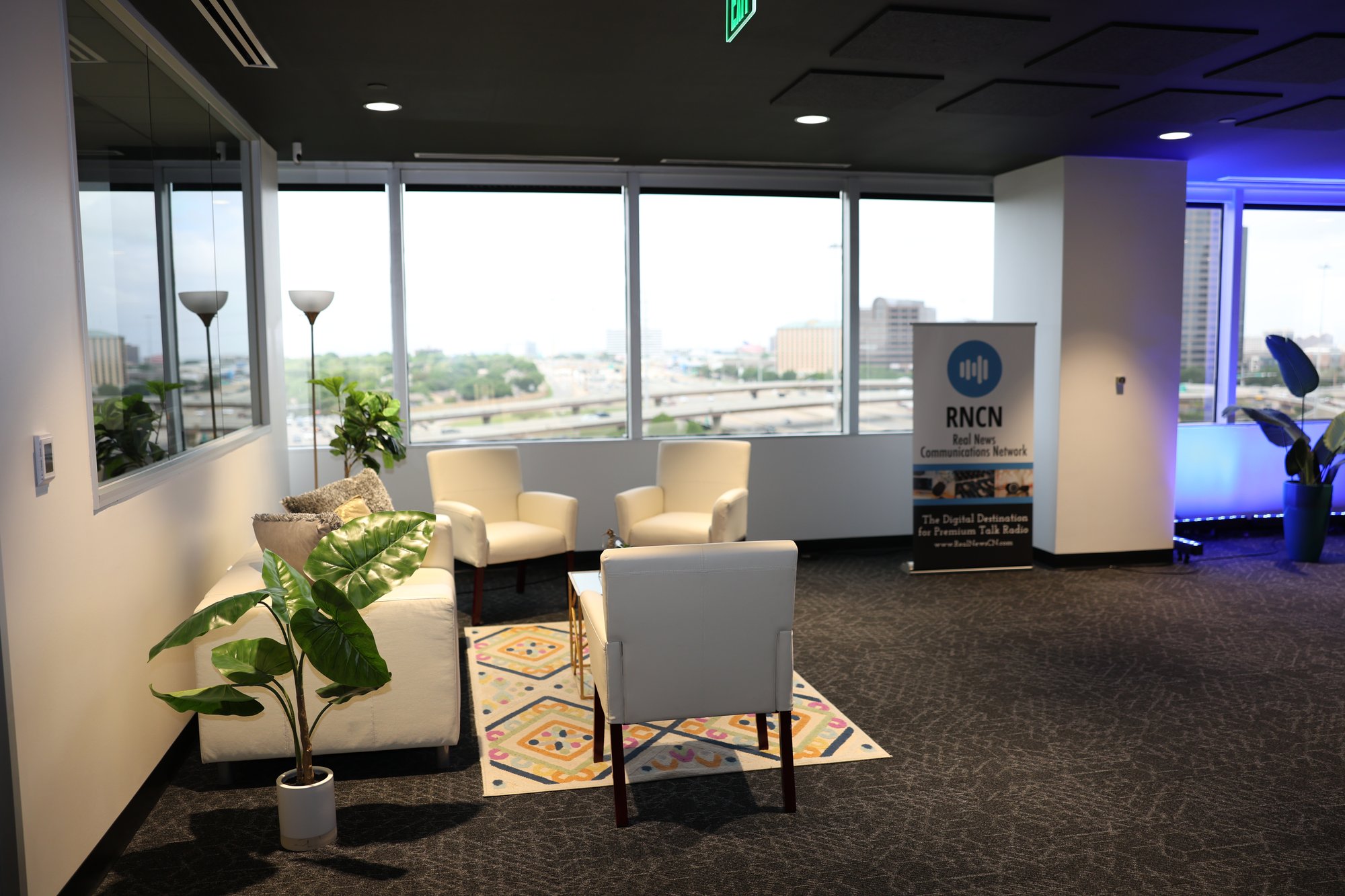 Dallas Event Space presentation setup