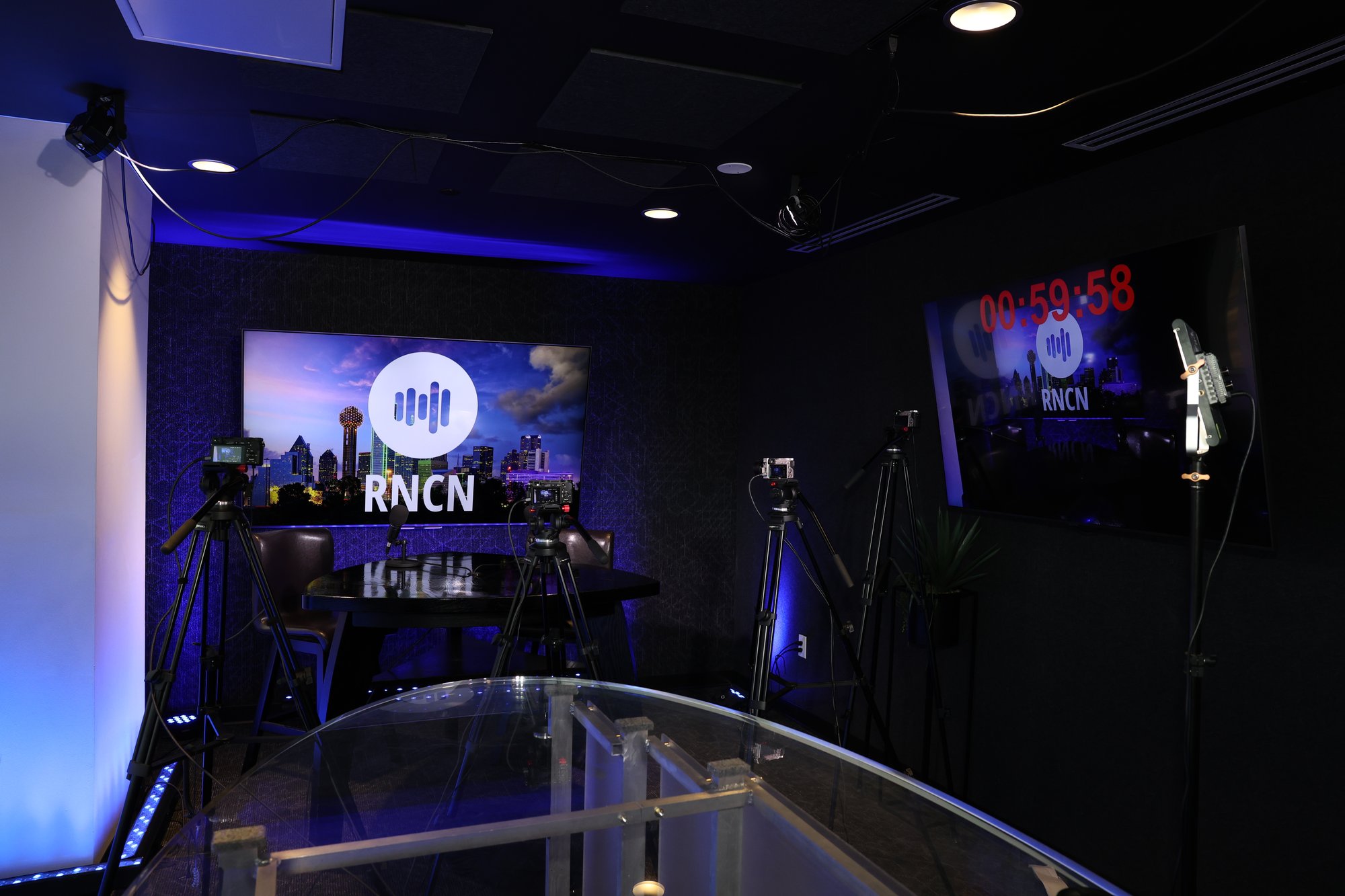 Newscast Studio camera angle — Dallas, TX