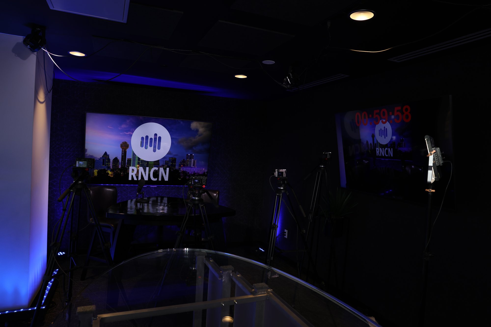 Newscast Studio lighting — Dallas, TX