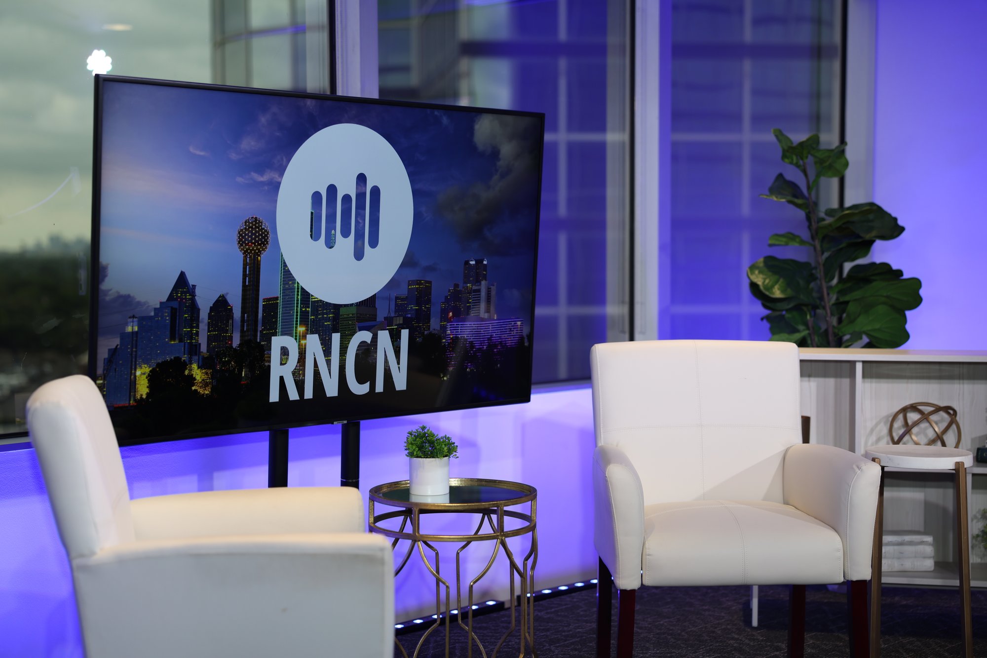 Talk Show Studio camera angle — Dallas, TX