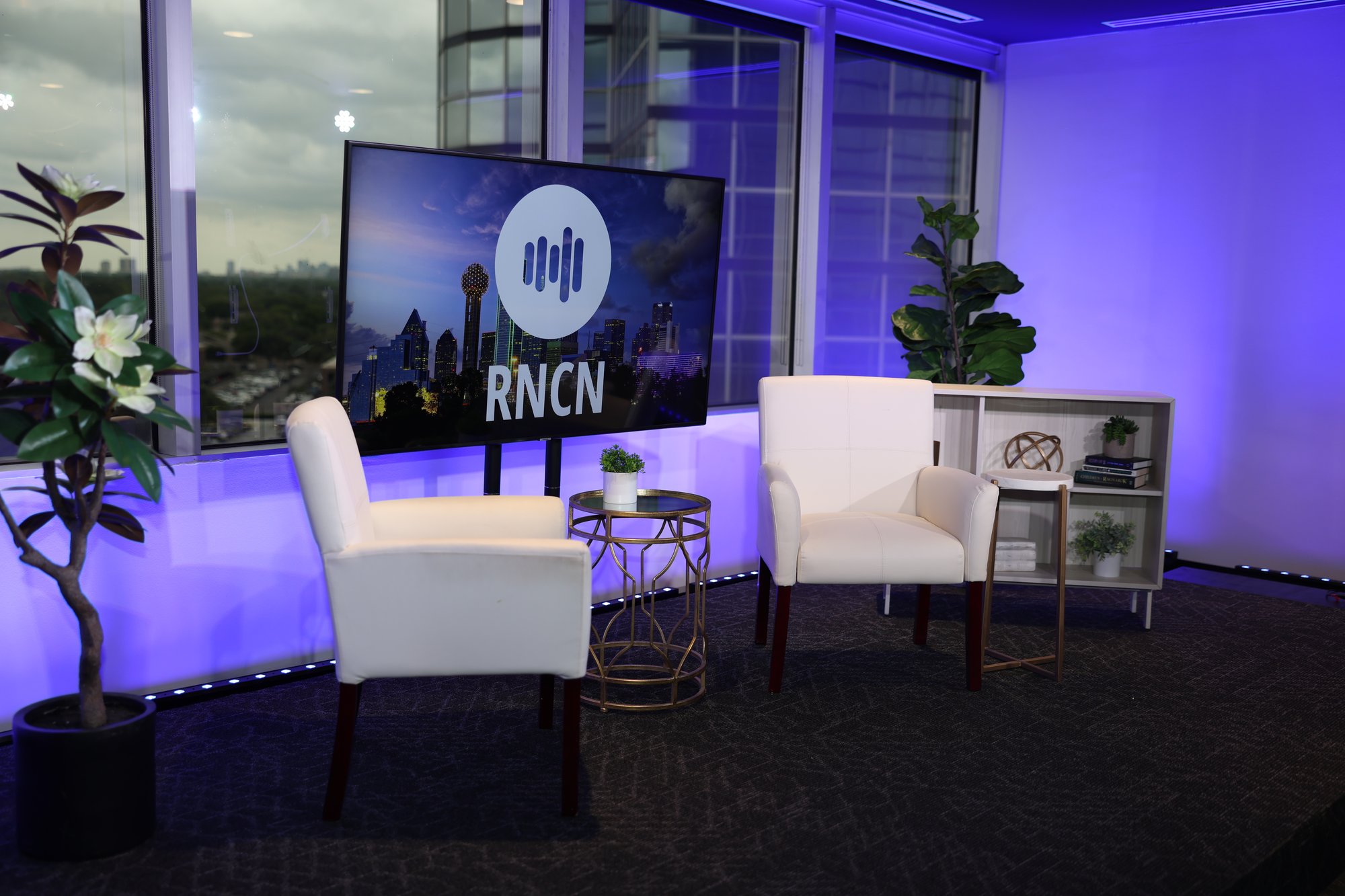 Talk Show Studio guest seating — Dallas, TX