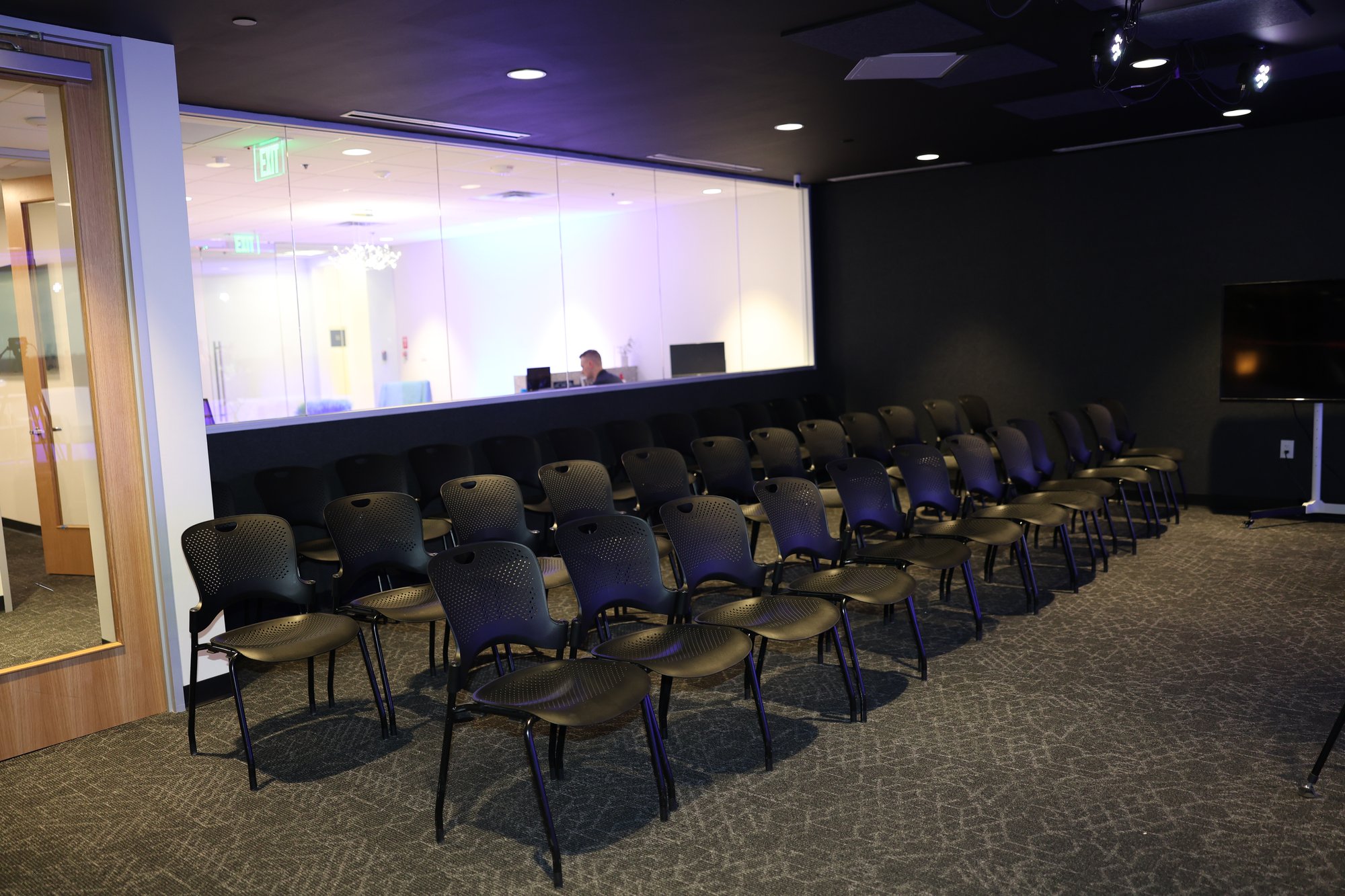 Talk Show Studio side profile — Dallas, TX